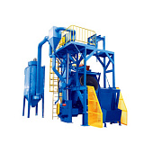 Дробеметная машина барабанного типа с контейнерной загрузкой QY300